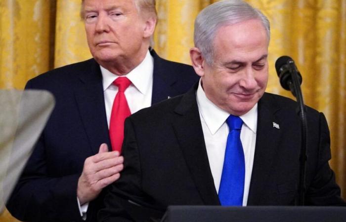 In Israel der Jubel Benjamin Netanjahus nach Trumps Sieg