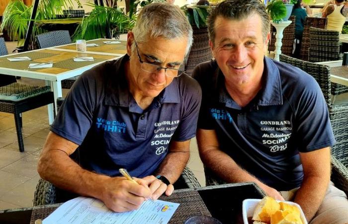 Der Vélo Club de Tahiti hat einen Markenlizenznehmer, Laurent Jalabert