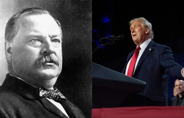 Donald Trump ist nach Grover Cleveland der zweite US-Präsident, der zwei nicht aufeinanderfolgende Amtszeiten gewinnt