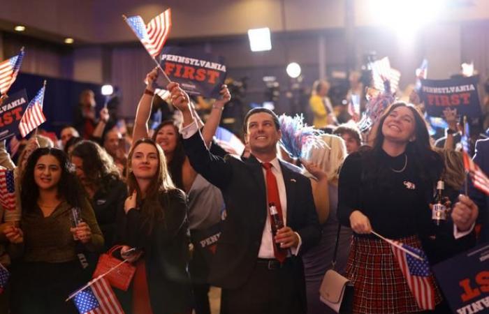 In Pennsylvania glauben Pro-Trump-Anhänger, dass er „die Wirtschaft reparieren und das Land sichern wird“