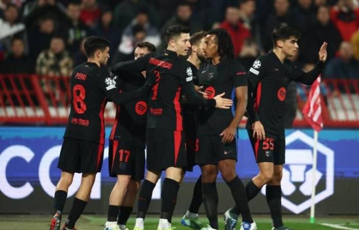 Barça hat in Belgrad Spaß mit drei Assists für Jules Koundé in der Champions League