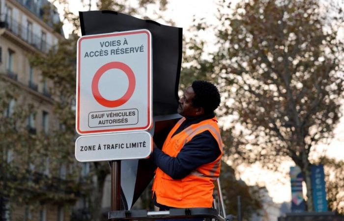 Das Zentrum von Paris ist für den Transitverkehr gesperrt