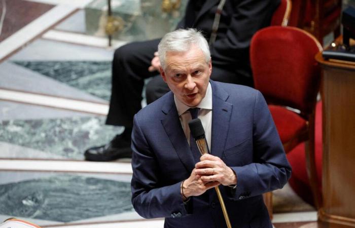 Das öffentliche Defizit werde im Jahr 2024 6,1 % des BIP erreichen, erklärte Bruno Le Maire am Donnerstag