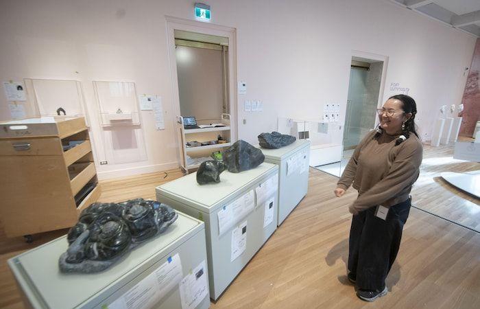 Hinter den Kulissen der neuen Inuit-Kunstgalerie im Montreal Museum of Fine Arts