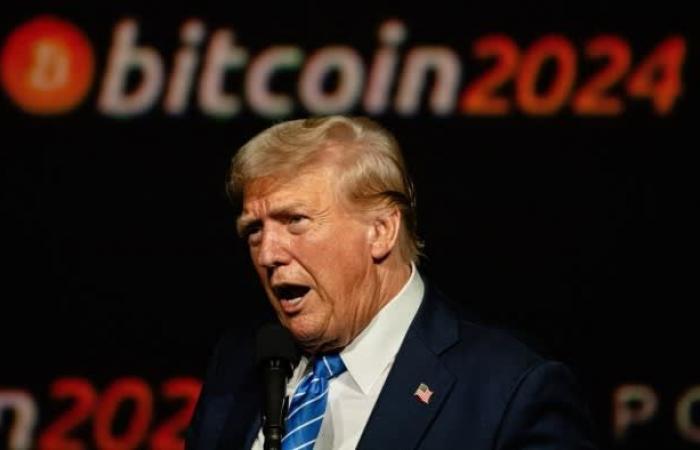 Bitcoin erreicht Rekordhoch von über 75.000 US-Dollar, da Händler auf Trumps Sieg wetten