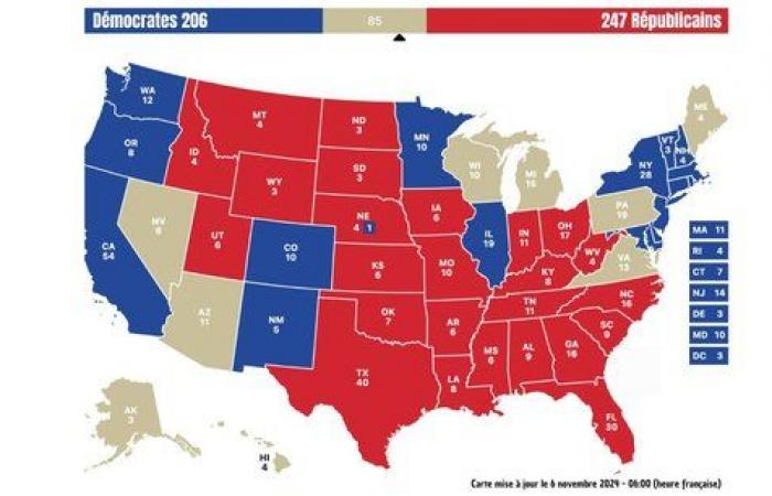 Trump gewinnt in Georgia und North Carolina