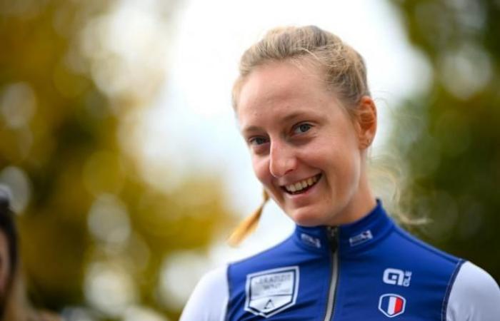 Cédrine Kerbaol, Etappensiegerin der Tour de France der Frauen, unterschreibt bei EF-Oatly-Cannondale