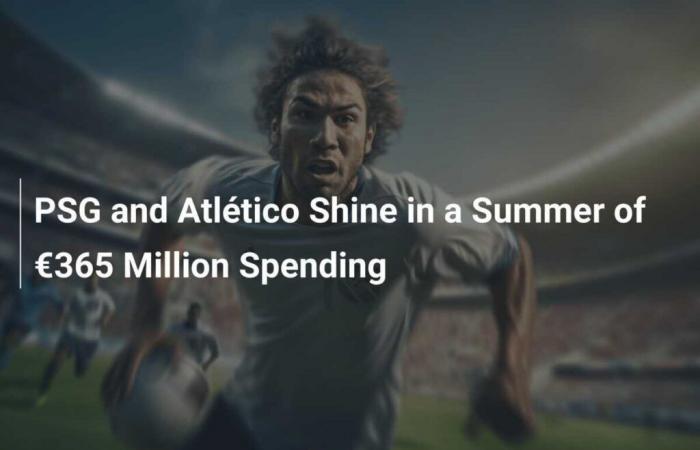 PSG und Atlético glänzen in einem Sommer mit Ausgaben von 365 Millionen Euro