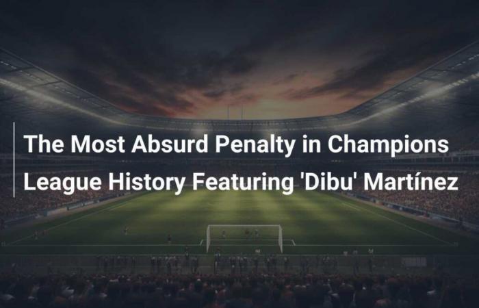 Der absurdeste Elfmeter in der Geschichte der Champions League mit „Dibu“ Martínez