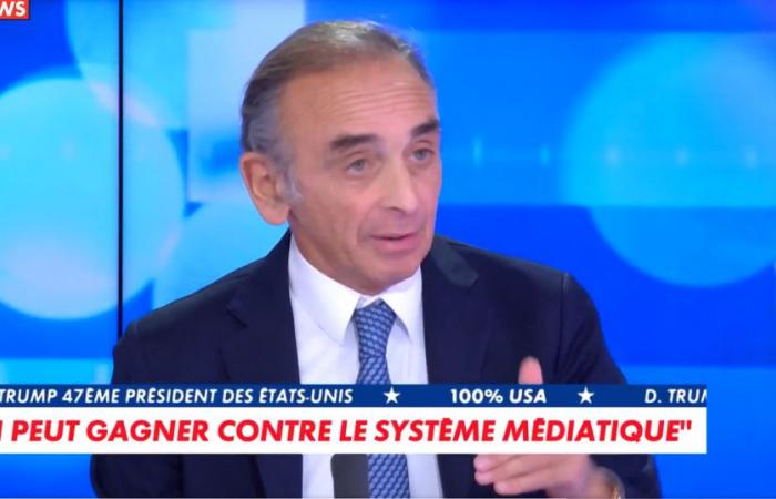 „Wir sind in der Politik nie tot“, witzelt Éric Zemmour