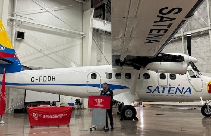 DHC liefert eine DHC-6-400 an Satena