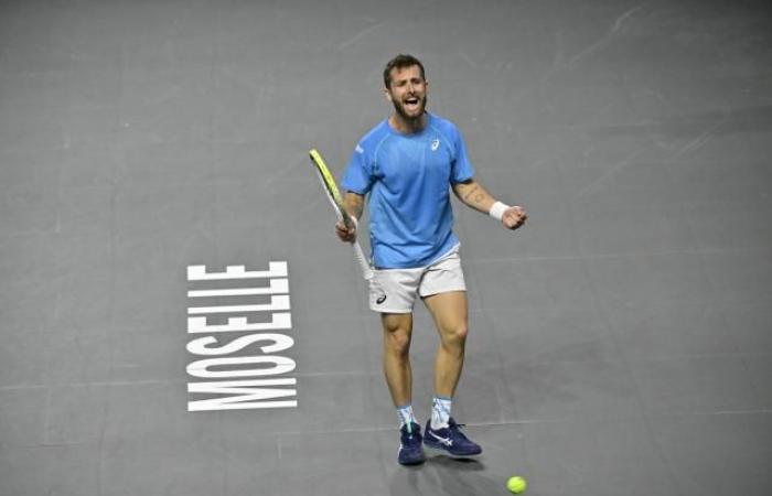 Corentin Moutet bereits im Halbfinale in Metz