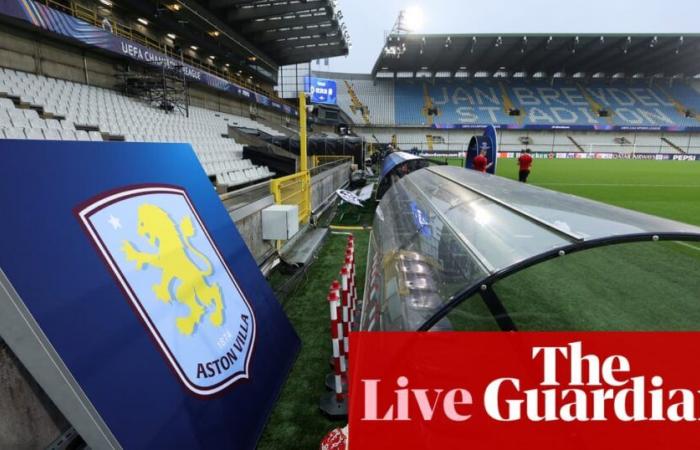 Club Brügge gegen Aston Villa: Champions League – live | Champions League