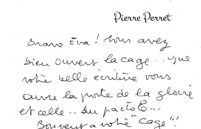 Eine Frau aus Toulouse schreibt ein Buch über die Geschichte, die „Der Vogelkäfig“ inspiriert hat, Pierre Perret gratuliert ihr