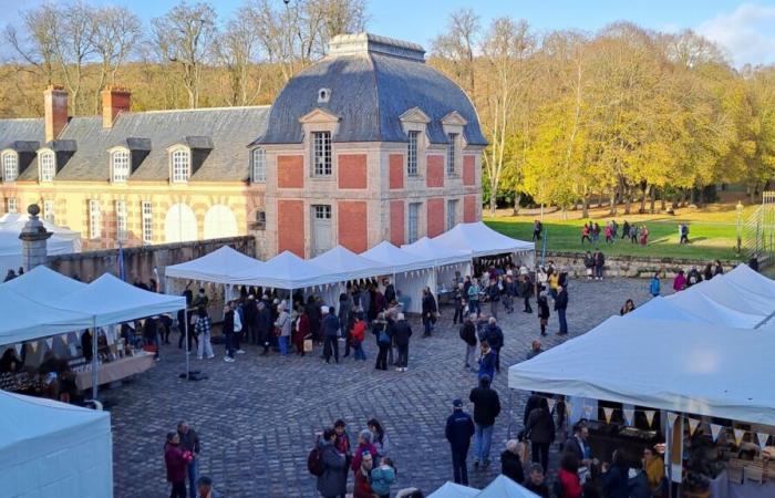 ein früher Weihnachtsmarkt mit 100 % lokalen Produkten