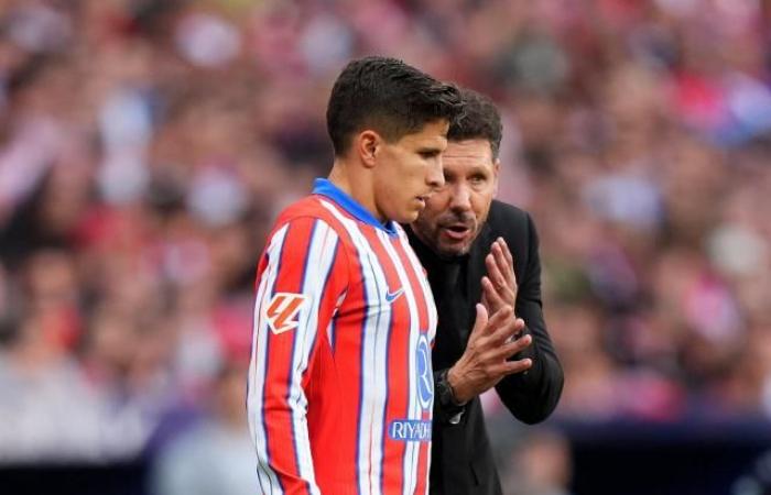 Sohn Giuliano tritt in die Fußstapfen von Diego Simeone und ist bereit, die DNA von Atlético de Madrid zu verkörpern