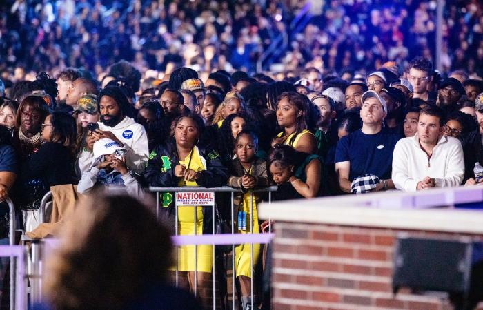 An der Howard University ein bittersüßes Ende einer historischen Präsidentschaftskampagne