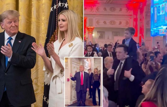 Ivanka Trump nimmt an der Wahlnachtparty in Mar-a-Lago teil