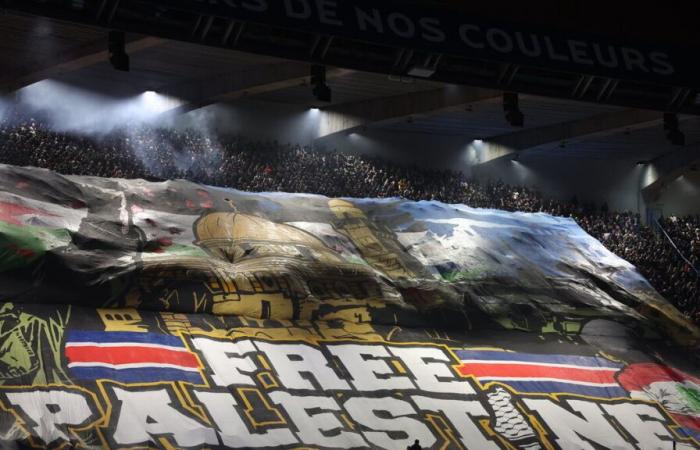 PSG-Atlético: Riskiert der Verein eine Sanktion nach dem Tifo der Ultras zur Unterstützung Palästinas?