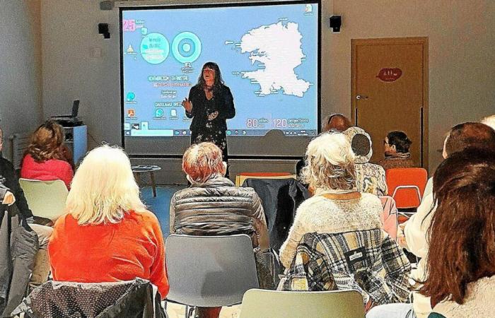 In Scaër besuchten rund dreißig Personen zum Doc Month „Queens in Finistère“