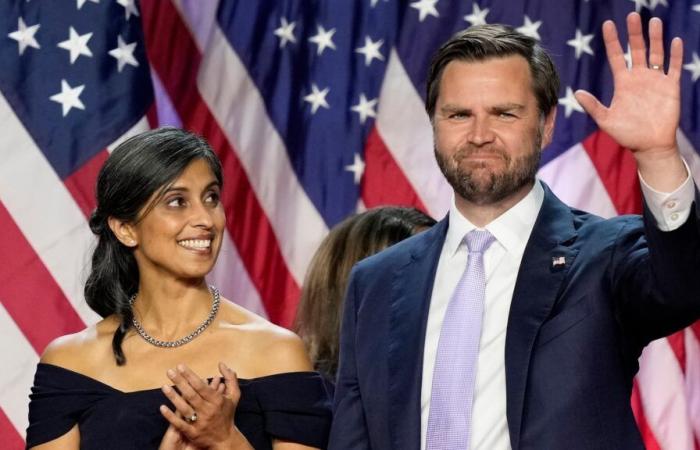 Die Frau von JD Vance, Usha Vance, wird zur Second Lady, die Geschichte schreiben wird