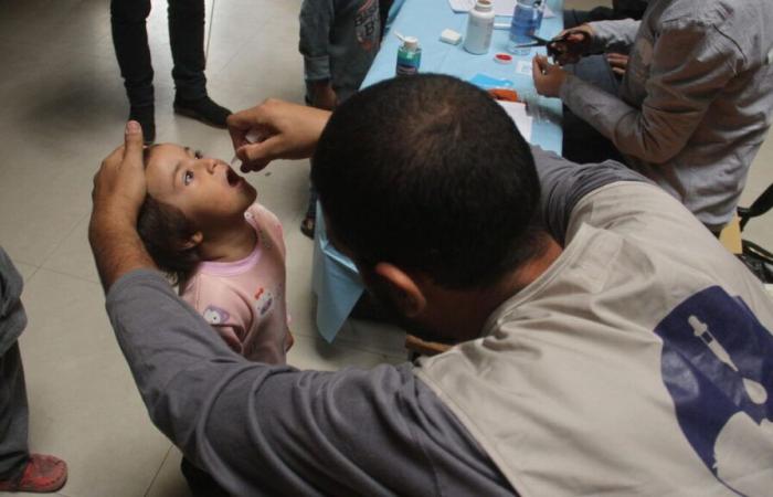 Gaza: Polio-Impfkampagne endet, mehr als 500.000 Kinder geimpft