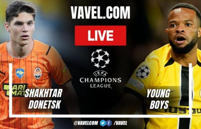 Shakhtar Donetsk gegen Young Boys LIVE-Ergebnisaktualisierungen (2-1) | 6. November 2024