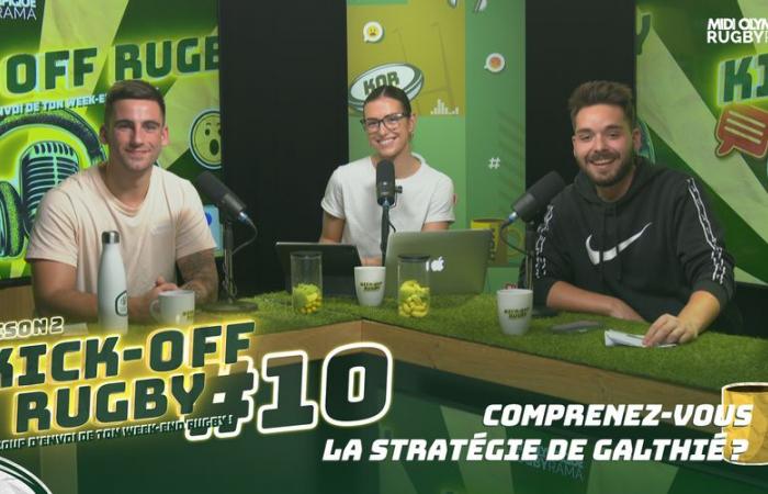 Video. XV. von Frankreich: Verstehen Sie die Strategie von Fabien Galthié? Kick-Off-Rugby Nr. 10