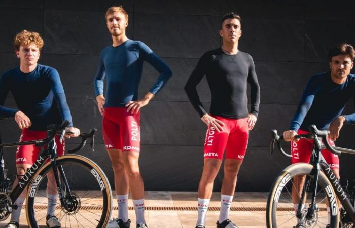 Radfahren. Road – Ein neuer Sponsor für das Polti Kometa Team von Contador und Basso