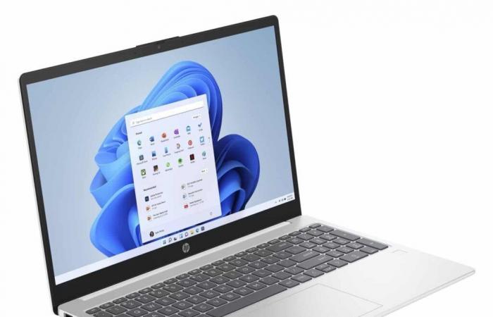 Neues 999 € HP 15-fd1009nf, vielseitiges Multimedia-Ultrabook 15″ Silber, dünn und leicht unter Core Ultra 5 125H Leistung Intel Arc mit 32 GB RAM und 1 TB SSD