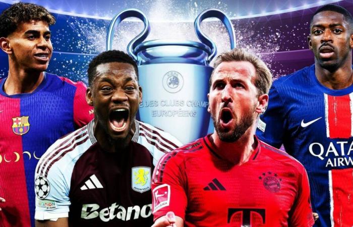 Champions-League-LIVE-ERGEBNISSE: Villa wird von Club Brügge geschlagen, Kanes Bayern liegt vorn, PSG verliert gegen Atlético