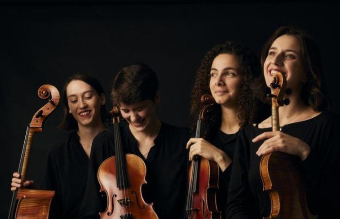 Monflanquin. Das Magenta Quartett im Konzert am Samstagabend