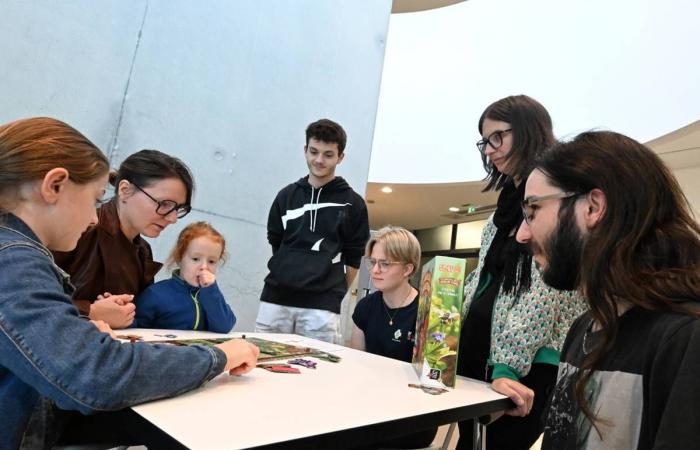 In Creuse können Sie in der Multimedia-Bibliothek Grand Guéret Brettspiele ausprobieren