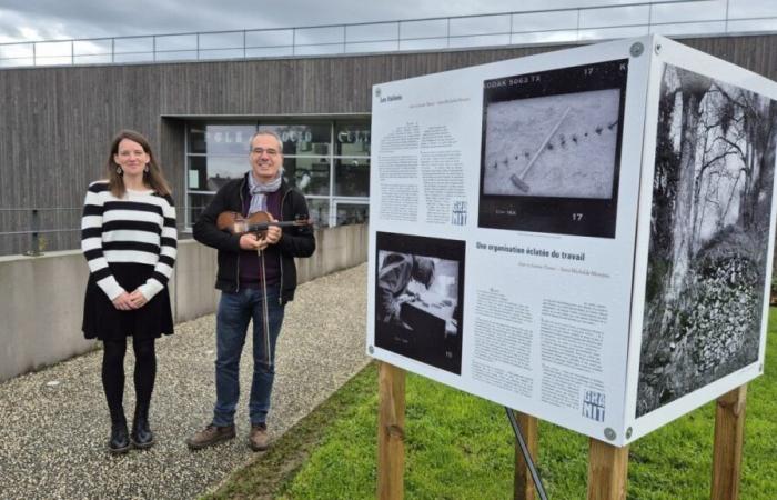 der Abbau von Granit wird in Manche und Calvados hervorgehoben