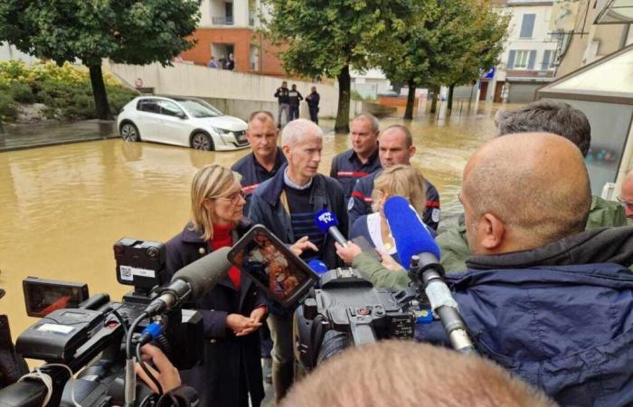 Nach dem Hochwasser will Franck Riester „Präventions- und Anpassungsmaßnahmen“