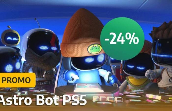 Am Tag der Veröffentlichung der PS5 Pro liegt Astro Bot bei -24 % und wird mit 18/20 bewertet