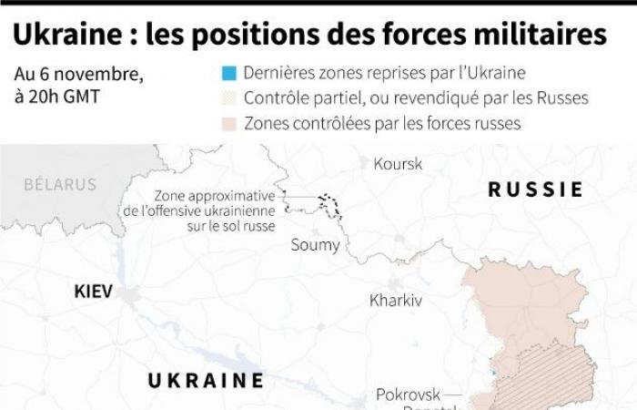 Ukraine: „Zugeständnisse“ an Putin wären für Europa „inakzeptabel“, sagt Selenskyj – 07.11.2024 um 18:53 Uhr