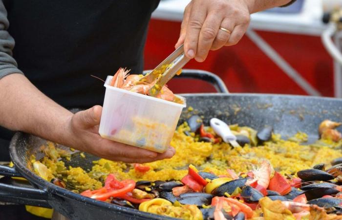 Eine riesige Paella für Flutopfer in Spanien