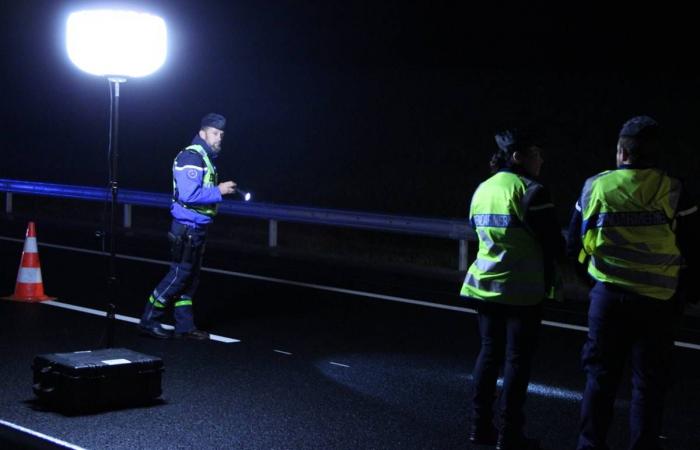 Auf dieser neuen Schnellstraße in der Haute-Loire fand eine große Sicherheitsübung statt