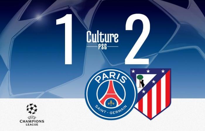 Spiel: PSG/Atlético Madrid (1-2), Paris am Kreuz