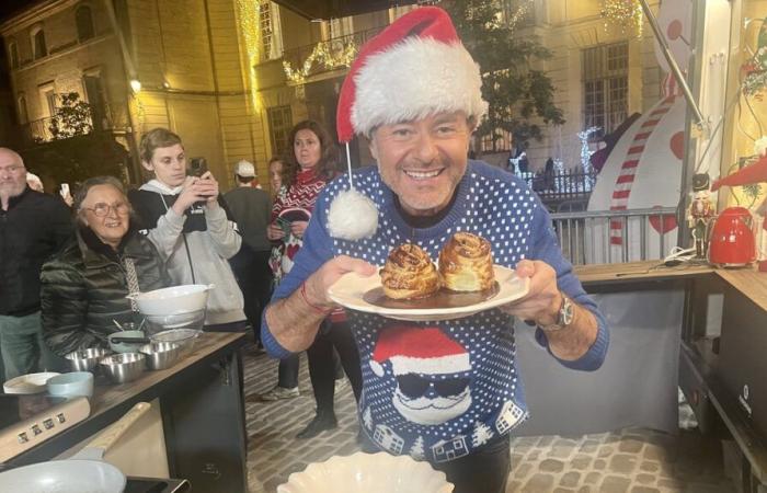 UZÈS Cyril Lignac hat ein Weihnachtsessen zu einem günstigen Preis gekocht