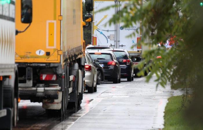 Der Süden von Caen wird an diesem Donnerstagabend lahmgelegt, vier Straßen gesperrt