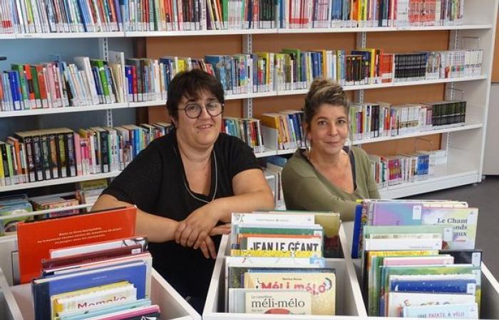 Diese kleine Stadt in Creuse bietet eine umfangreiche und helle Medienbibliothek