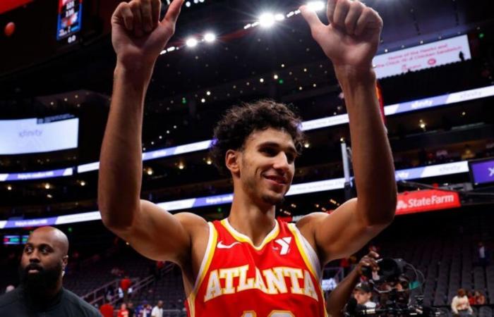 NBA – Zaccharie Risacher (Atlanta Hawks) flambiert, Victor Wembanyama und die San Antonio Spurs balayés