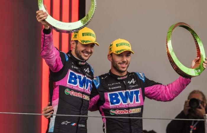 Genie! Er setzt einen Euro auf das Podium von Ocon und Gasly und gewinnt 125.000 Euro