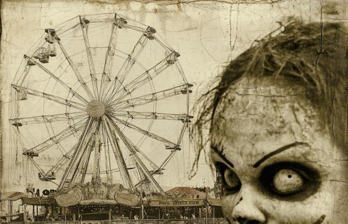 10 alte Fotos einer Horrormesse