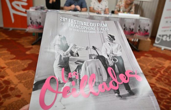 Julie Gayet, Headlinerin des Filmfestivals Les Oeillades in Albi