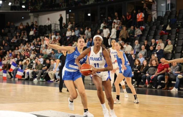 IN BILDERN. Basketball. Im eroberten Sportpalast von Caen hat Frankreich kein Mitleid mit Israel