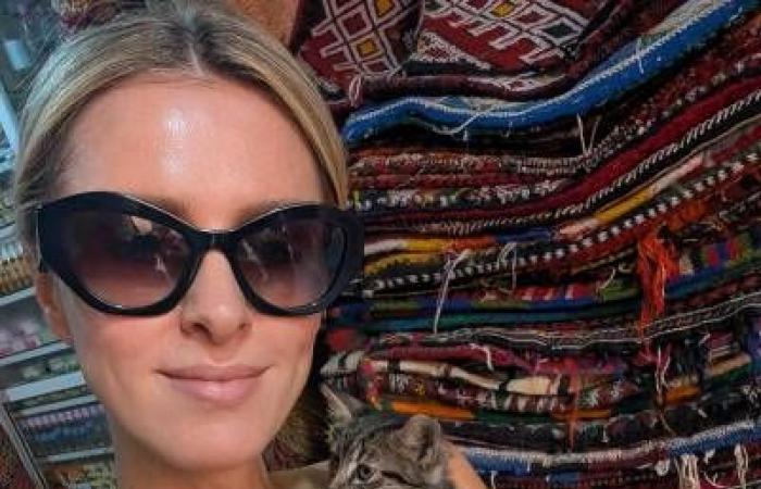 Schöne Zeit in Marrakesch für Nicky Hilton