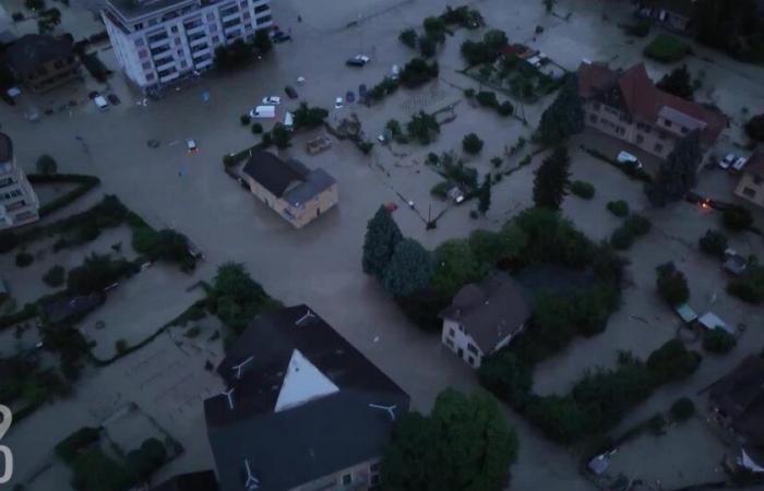 Nach den Überschwemmungen im Wallis wird Solidarität dank der Glückssolidarität organisiert – rts.ch